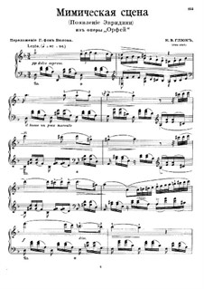 Act II No.30 Ballet: Para Piano by Christoph Willibald Gluck