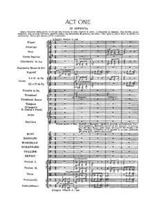 Complete Opera: partitura completa by Giacomo Puccini