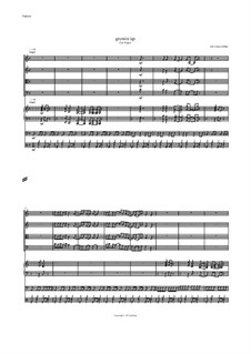 Growin up: partitura completa by Hans-Jürgen Philipp