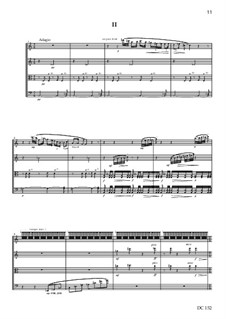 String Quartet No.2, B33: Quarteto de corda No.2  by Colin Bayliss