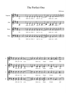 The Perfect One: para coro misto by Rick K. Souza
