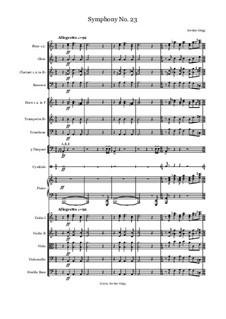 Symphony No.23: Symphony No.23 by Jordan Grigg