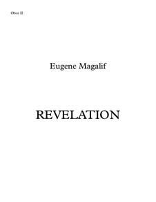 Revelation: For viola and chamber orchestra – oboe II part by Eugene Magalif