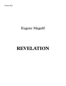 Revelation: For two violas and chamber orchestra – double bass part by Eugene Magalif