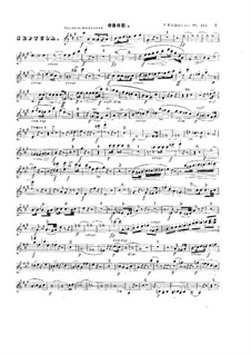 Septet in A Major, Op.132: parte Oboe by Friedrich Kalkbrenner