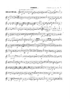 Septet in A Major, Op.132: parte trompa by Friedrich Kalkbrenner