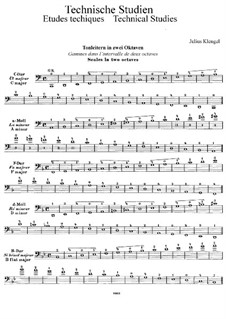Technical Studies for Cello: Volume I by Julius Klengel