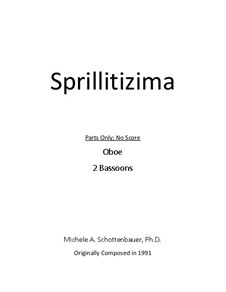 Sprillitizima: partes by Michele Schottenbauer