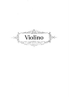 Concerto for Violin and Orchestra (or Piano), Op.10: parte Solo by Ivan Kryzhanovsky