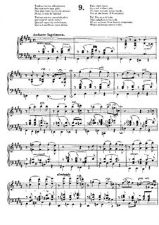 Harmonies poétiques et religieuses, S.173: No.9 Andante lagrimoso by Franz Liszt