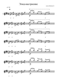 Этюд-настроение: Этюд-настроение by Konstantin Schenitsyn