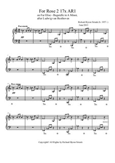 144 Variations on Fur Elise: For Rose No.2 by Richard Byron Strunk