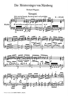 Fragments: introdução para ato I para piano by Richard Wagner