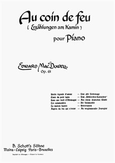 Fireside Tales, Op.61: set completo by Edward MacDowell