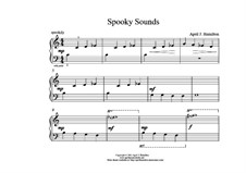 Spooky Sounds: Spooky Sounds by April J. Hamilton