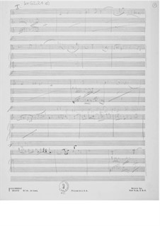 Sonata No.2 for Violin and Piano: esboços dos compositores by Ernst Levy