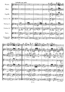 Symphony No.5 in B Flat Major, D.485: movimento II by Franz Schubert