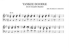 Yankee Doodle: For synthesizer (Bb Major) by folklore