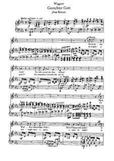 Rienzi, the Last of the Tribunes, WWV 49: Gerechter Gott! by Richard Wagner