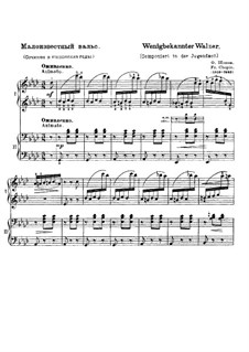 Waltz in A Flat Major, B.21 KK IVa/13: para piano de quadro mãos by Frédéric Chopin
