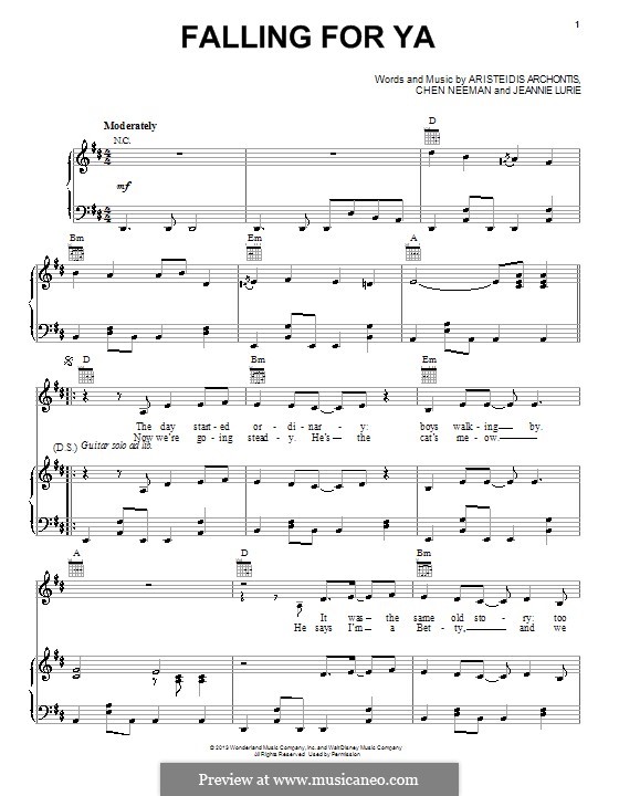 Falling for Ya (from Teen Beach Movie) por A. Archontis, C. Neeman, J ...