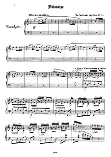 Deux Polonaises Caractéristiques, Op.101: Polonaise No.1 by Theodor Kullak