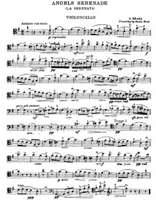 Angel's Serenade (Légende Valaque): para violoncelo e piano - parte violoncelo by Gaetano Braga