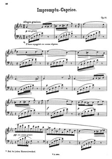 Impromptu-Caprice, Op.97: Impromptu-Caprice by Theodor Kullak