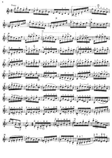 Sonata for Violin No.1 in G Minor, BWV 1001: Movement IV (Presto), for guitar by Johann Sebastian Bach