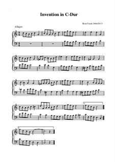 Invention in C-Dur, Op.119: Invention in C-Dur by René Frank