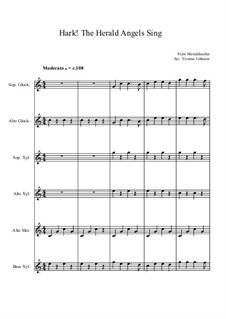 Ensemble version: For orff orchestra by Felix Mendelssohn-Bartholdy