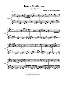 Danca Celtiberica: For gothic harp - G by Anjos Teixeira
