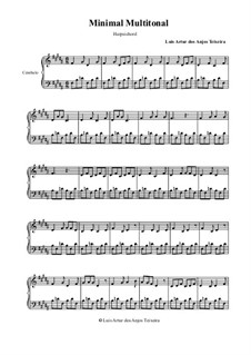 Minimal Multitonal: para cravo by Anjos Teixeira