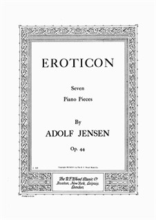 Eroticon, Op.44: todas as peças by Adolf Jensen