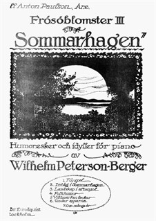 Frösöblomster III. Sommarhagen: Frösöblomster III. Sommarhagen by Wilhelm Peterson-Berger