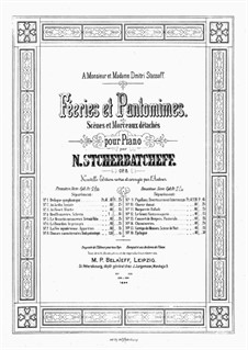 Féeries et Pantomimes, Op.8: Volume I by Nikolai Shcherbachov