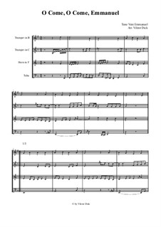 Instrumental version: para quarteto de bronze by folklore