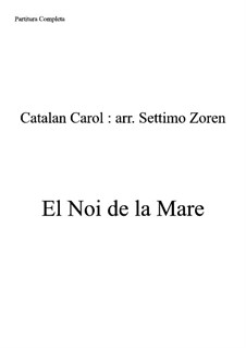 El Noy de la Mare: For quartet by folklore