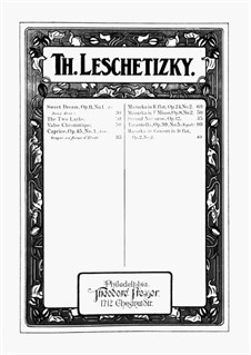 Two Pieces, Op.2: No.2 mazurka by Theodor Leschetizky