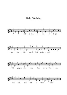 O Sanctissima (Oh, How Joyfully): Para Guitarra by folklore