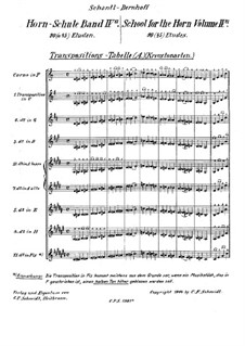 School for the Horn: Part IVa by Josef Schantl