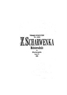 Master School of Piano Playing: volume III by Xaver Scharwenka