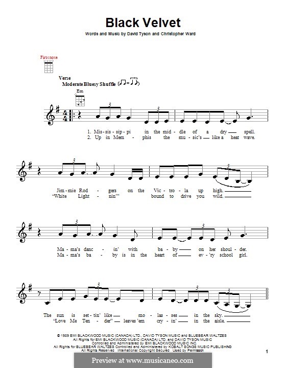 Black velvet перевод песни. Black velvet песня. Black velvet перевод песни. Black velvet ноты. Black velvet ноты.