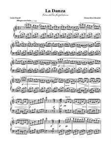 Tarantella Napoletana: Para vocais e piano by Gioacchino Rossini