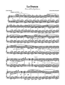 Tarantella Napoletana: For voice and piano (G Minor) by Gioacchino Rossini