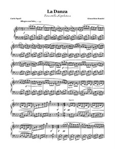 Tarantella Napoletana: For voice and piano (F Minor) by Gioacchino Rossini