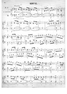 Cinquante pièces d'orgue, Op.24: No.5 Sortie in C Major by Edouard Batiste