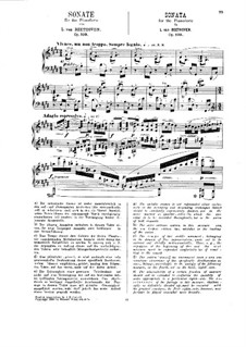 Sonata for Piano No.30, Op.109: para um único musico (Editado por H. Bulow) by Ludwig van Beethoven