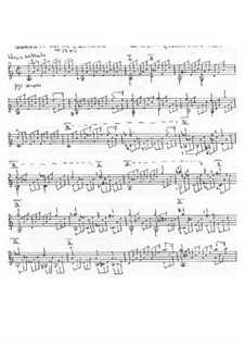 Movement I: Para Guitarra by Ludwig van Beethoven
