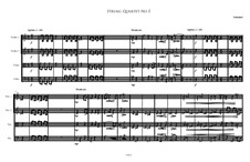 String Quartet No.5: String Quartet No.5 by Irminsul Harp